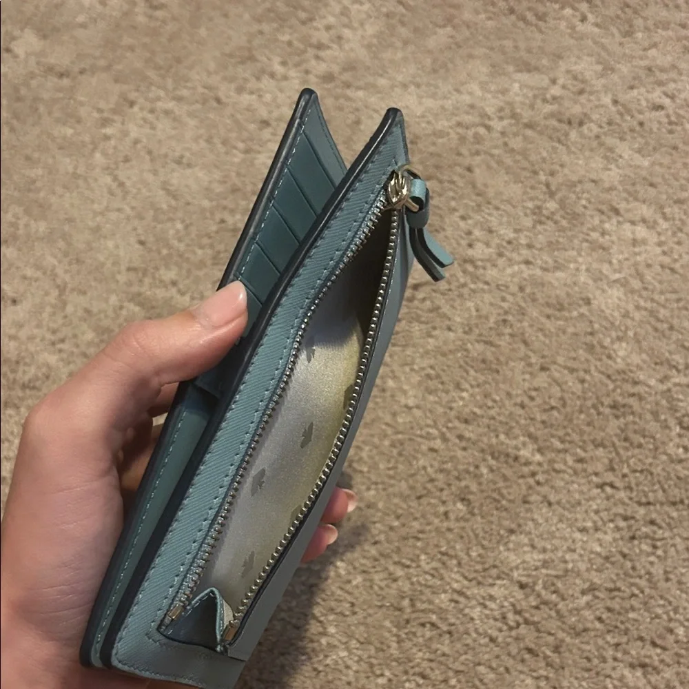 Kate Spade Teal Wallet - Picture 4 of 4